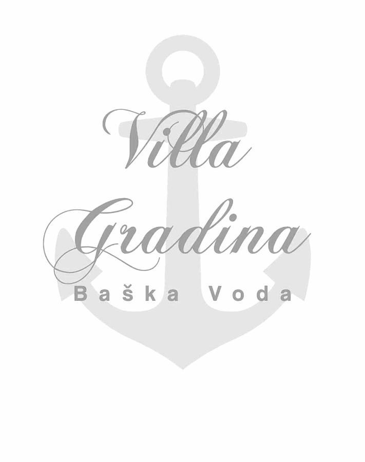 Villa Gradina Baška Voda エクステリア 写真